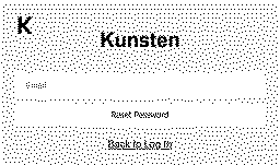 Forgot password page